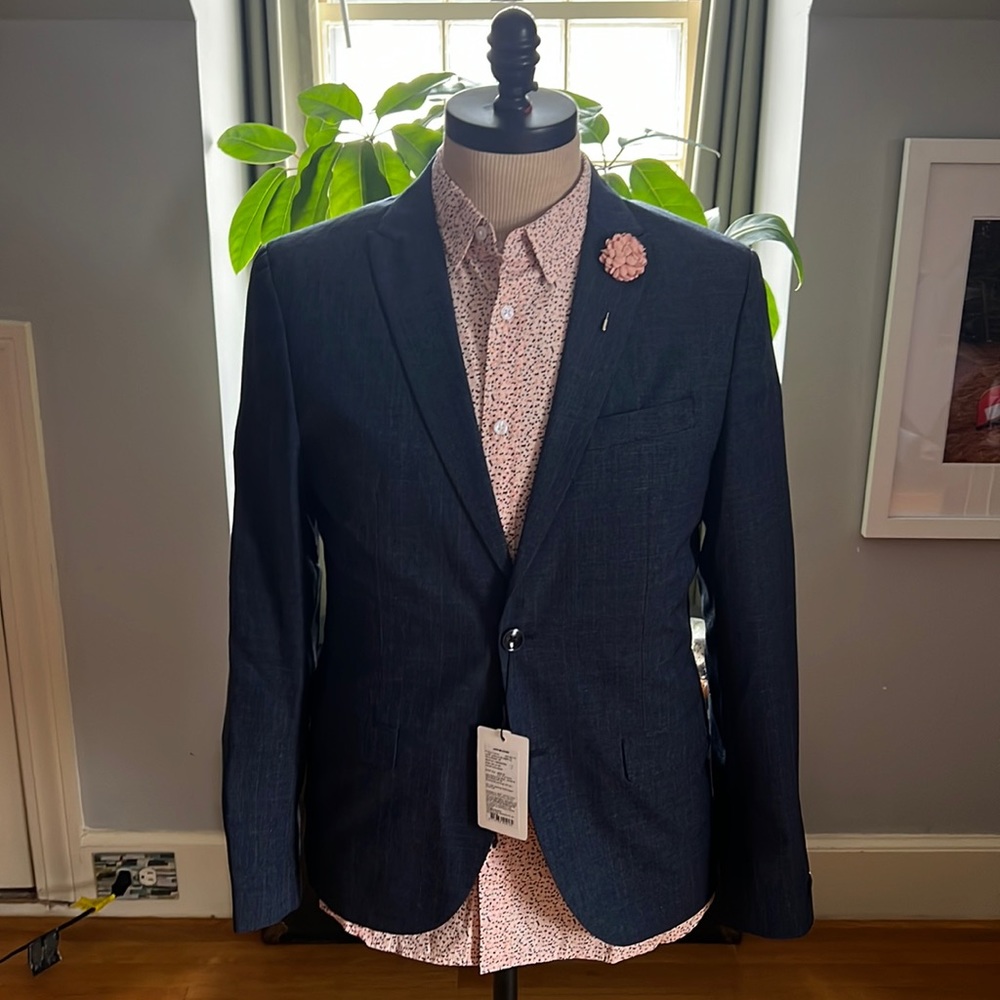 Jack & Jones Premium Super Slim Fit Suit Jacket/ Pants /Shirt/ Accessories Sz 50